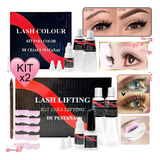 Kit Lifting De Pestañas + Tinte Cejas Lash Colour Completo