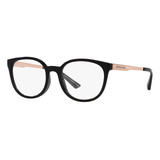 Lentes Armani Exchange Ax3104 8158 Negro Brilloso Oftalmico