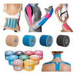 Fita Kinesio Tape Bandagem 5m Por 5cm Profissional Com Nf-e