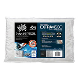 Travesseiro Nasa Alto Extravisco Antibacteriano 50x70 Fibras Cor Branco