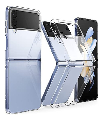 Funda Tpu Antigolpe Transparente Para Samsung Z Flip 3