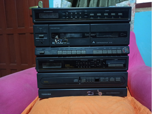 Mini Sistem Toshiba Cm-3239cd (defeito Na Descrição)