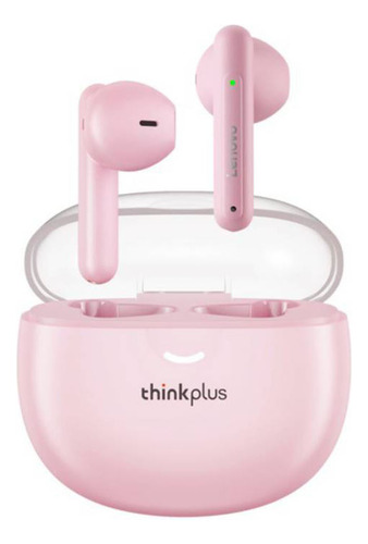 Audífonos Inalámbricos Lenovo Thinkplis Livepods Lp1 Pro Color Rosa