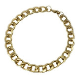 Pulsera Dorado 7mm Acero Inoxidable Brazalete Unisex