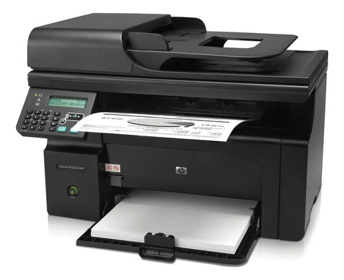 Impressora Multifuncional Hp Laserjet M1212nf 110v Com Rede 