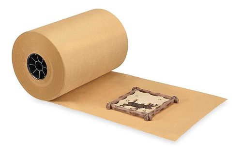 Rollo De Papel Kraft De 40lb - 30cm X 274m - Uline