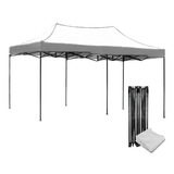 Toldo Carpa 6x3 Impermeable Plegable De Acero 3x6 M Jardimex