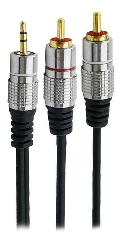 Cabo Philips P2 Estéreo / 2 Rca Profissional Chipsce 2m