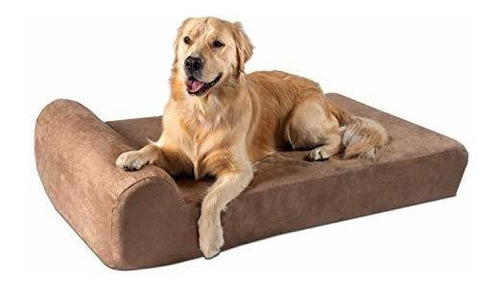 Big Barker - Cama Ortopédica Para Perros Con Parte Superior 