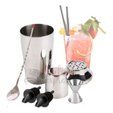 Kit Bartender Barman Set De Cocteleria Cocktail Shaker Bar