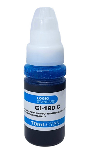 Tinta Para Canon Gi-190 /790/890/990 Refill Ink De 70 Ml