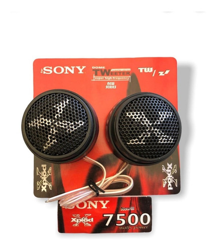 Par Tweeters Grande Tipo / Sony 750w 300db