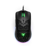 Mouse Yeyian Links Alambrico, Rgb, 7200dpi Negro(ymg-24310)