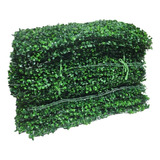 Follaje 50 Pzas Muro Verde  Artificial Sintentico 60x40 Cm