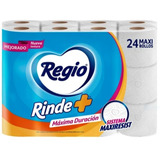 Papel Higiénico Regio Rinde + 24 Maxi Rollos