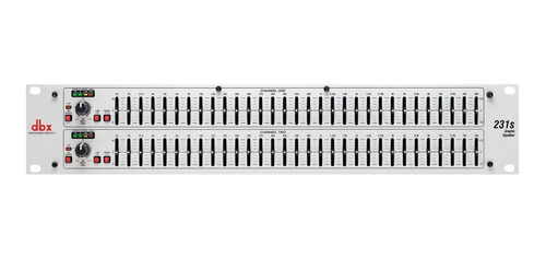  Ecualizador Grafico De 31 Bandas Dbx 231s De Doble Canal 