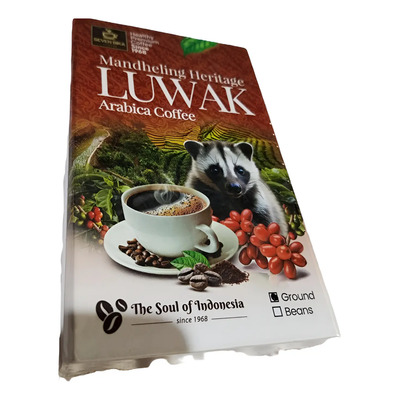 Café Molido Arábica Luwak 3.53 Oz