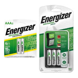 Cargador De Pilas Maxi Energizer + 2 Pilas Aaa