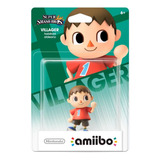 Amiibo Super Smash Bros  Villager Envio Gratis