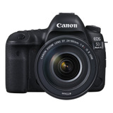  Canon Eos Kit 5d Mark Iv + Lente 24-105mm Is Ii Usm Dslr Color  Negro 