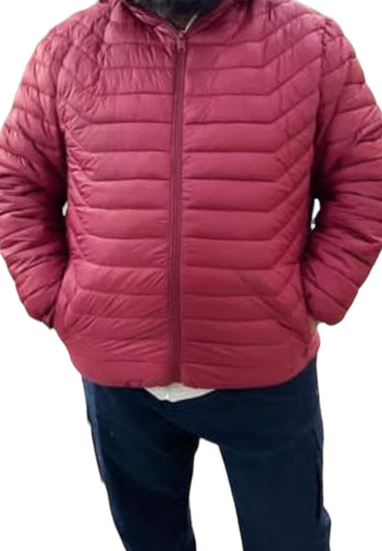 Campera Inflable Hombre Termica Booty Con Piel - Nuevo