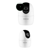 Kit 2 Câmeras Wi-fi Inteligent 360° C/alarme Im4 C Intelbras