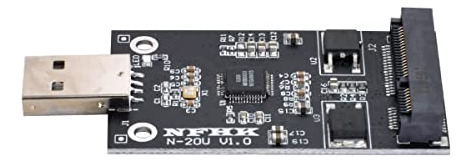 Adaptador Ssd Externo Usb 2.0 Nfhk Mini Pci-e Msata - Sin