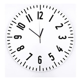 Reloj Pared Madera 30cm. Berlin B&n El Turistologo Home&deco