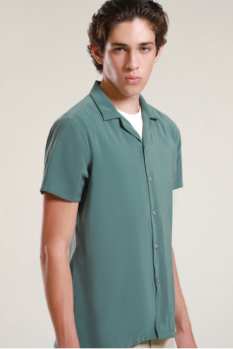 Camisa Para Caballero Color Verde Lob 
