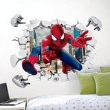 Vinilo Decorativo 3d, Avengers Spiderman 03, Sticker 120x90