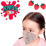 Kit 10 Máscaras Infantil Kn95 Proteção 5 Camada Respiratória