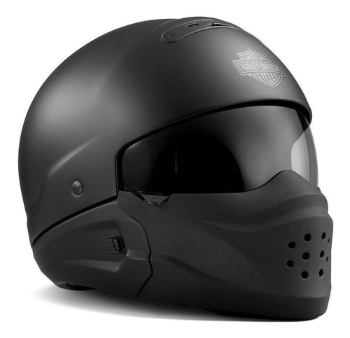 Casco Para Moto Multi-modular Harley-davidson Genuine Motorclothes X04 98193-17vx  Matte Black  Pilot Talla L 