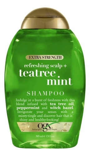 Ogx Tea Tree Mint Shampoo Extra 385 Ml