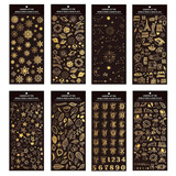 Lovyan Gold Stamping Stickers Para Niños Y Niños Pequeños 8