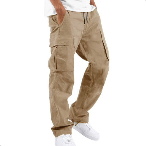 Pantalón Drill Jogger Cargo Táctico Para Hombres