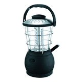 Farol Broksol 18 Led Bateria Recargable 12v O Dinamo Color Negro