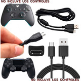Cable De Carga Control Xbox One Y Ps4 5 Metros