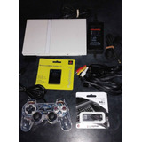 Playstation 2 Slim Blanco Con Juegos En Memoria 