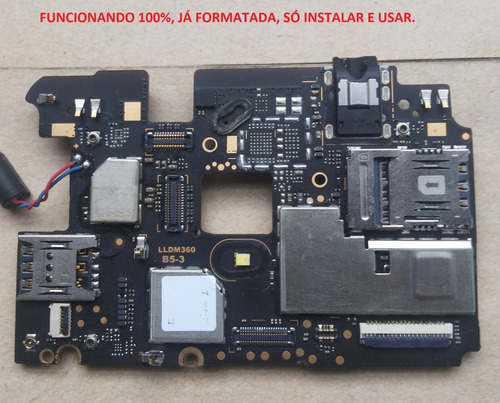 Placa Mãe Motorola Moto E4 Plus Xt1773 16gb - 100%