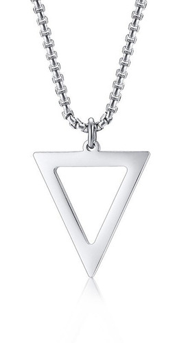 Collar Dije Triangulo Tipo Hip Hop Urbano Regalo Para Hombre