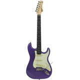 Tagima Tg-500 Guitarra Eléctrica Series Stratocaster Púrpura