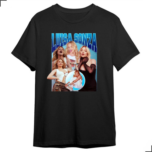Camiseta Luisa Sonza Braba Pop Cantora Influencer Graphic Te