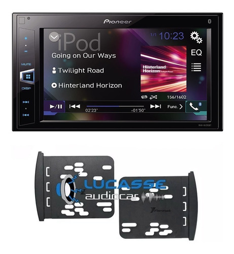 Stereo Pioneer Doble Din Usb Bluetooth + Marco Ford Ka Focus