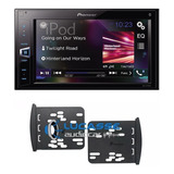 Stereo Pioneer Doble Din Usb Bluetooth + Marco Ford Ranger