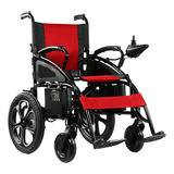 Silla De Ruedas Electrica Todo Terreno Vanlig ® Color Rojo/negro