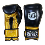 Guantes Cleto Reyes Con Velcro Edición Especial Negro/oro
