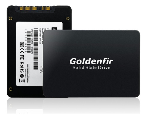 Goldenfir Ssd T800-2tb Disco Duro Incorporado Sata3.0 Negro