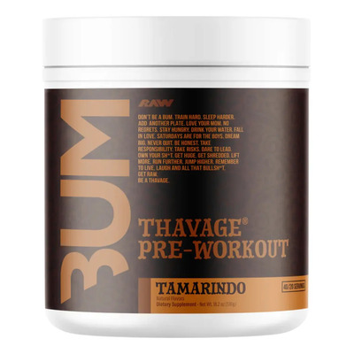 Pre Entrenamiento BUM Thavage Sabor Tamarindo 40 Porciones 516g Sin Gluten | Envío gratis