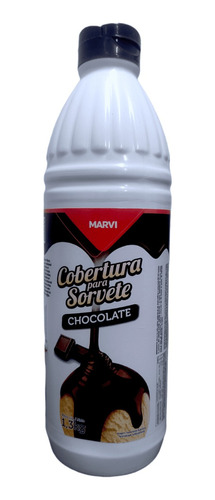 Cobertura Para Sorvete Marvi Chocolate 1,3kg - 2 Und