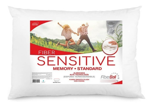 Almohada Fiberball Sensitive Espuma Termosensible